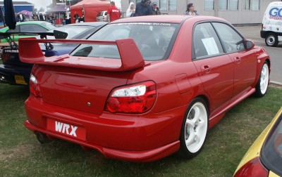 Subaru WRX Red : click to zoom picture.